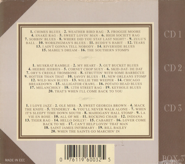 Louis Armstrong - Anthology (3xCD, Comp, RM) (Near Mint (NM or M-)) - Image 2