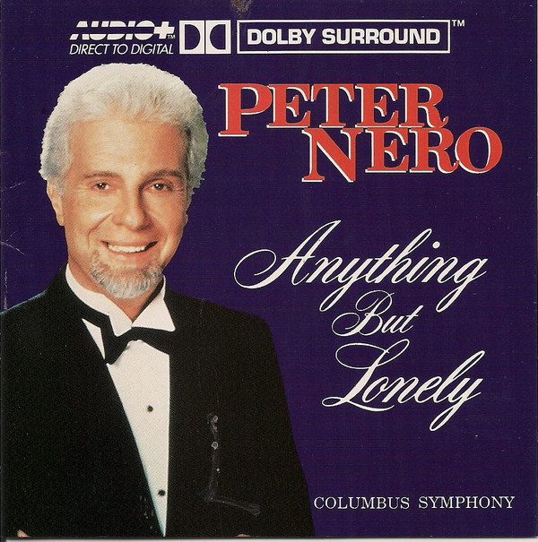Peter Nero, Columbus Symphony Orchestra - Anything But Lonely (CD, Multichannel, Dol) (Near Mint (NM or M-))