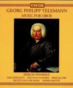 Georg Philipp Telemann, Marcel Ponseele - Music For Oboe (CD, Album) (Mint (M))