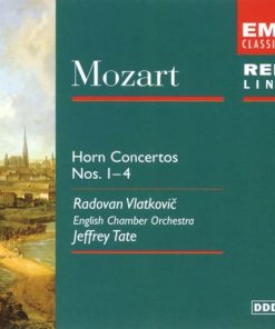 Wolfgang Amadeus Mozart - Radovan Vlatković, English Chamber Orchestra, Jeffrey Tate - Mozart: Horn Concertos Nos. 1-4 (CD, RE) (Mint (M))