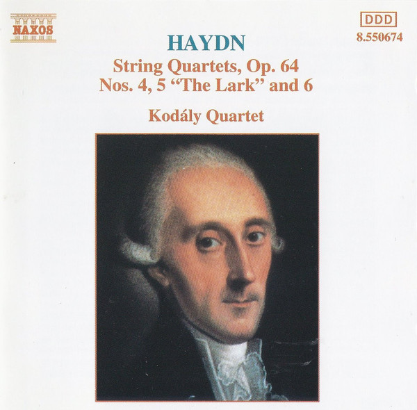 Joseph Haydn, Kodály Quartet - String Quartets Op. 64 Nos. 4, 5 "The Lark" And 6 (CD) (Near Mint (NM or M-))