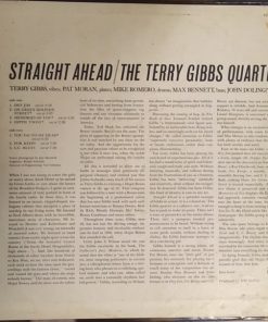 Alternative view of Terry Gibbs Quartet - Straight Ahead (LP, Mono) (Very Good Plus (VG+))