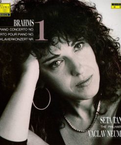 Seta Tanyel, Philharmonia Orchestra, Václav Neumann, Johannes Brahms - Piano Concerto No. 1 / Concerto Pour Piano No 1 / Klavierkonzert Nr. 1 (CD, Album) (Mint (M))