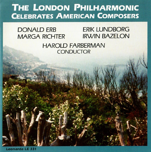 Donald Erb, Erik Lundborg, Marga Richter, Irwin Bazelon - London Philharmonic Orchestra, Harold Farberman - The London Philharmonic Celebrates American Composers (CD) (Near Mint (NM or M-))