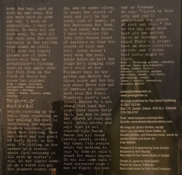 James Gordon & Sons Of James Gordon - Nine Green Bottles (CD, Album) (Mint (M)) - Image 2