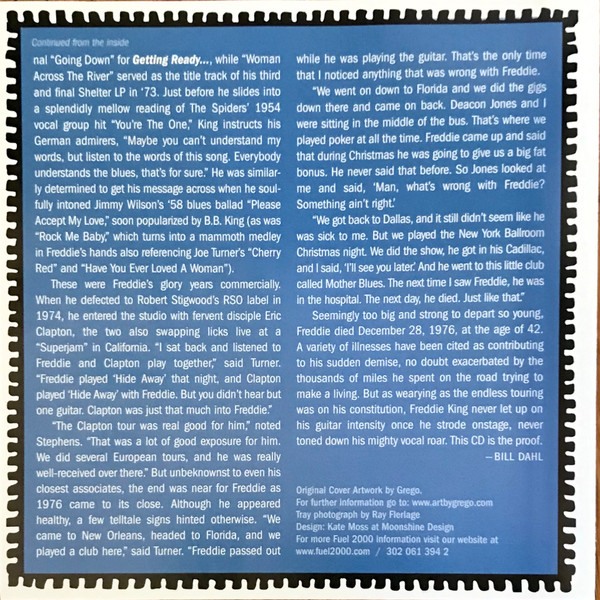 Freddie King - Are You Ready For Freddie? (CD) (Near Mint (NM or M-)) - Image 2