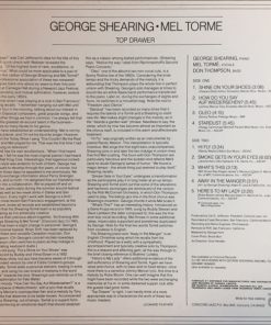 Alternative view of George Shearing, Mel Tormé - Top Drawer (LP, Album) (Mint (M))