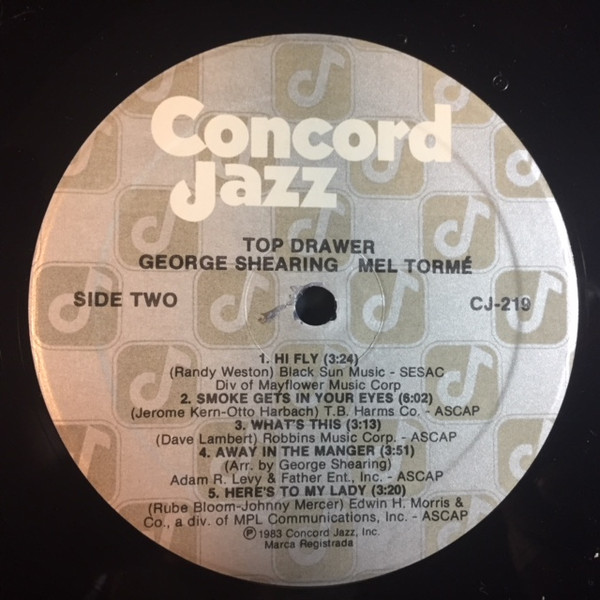 George Shearing, Mel Tormé - Top Drawer (LP, Album) (Mint (M)) - Image 5