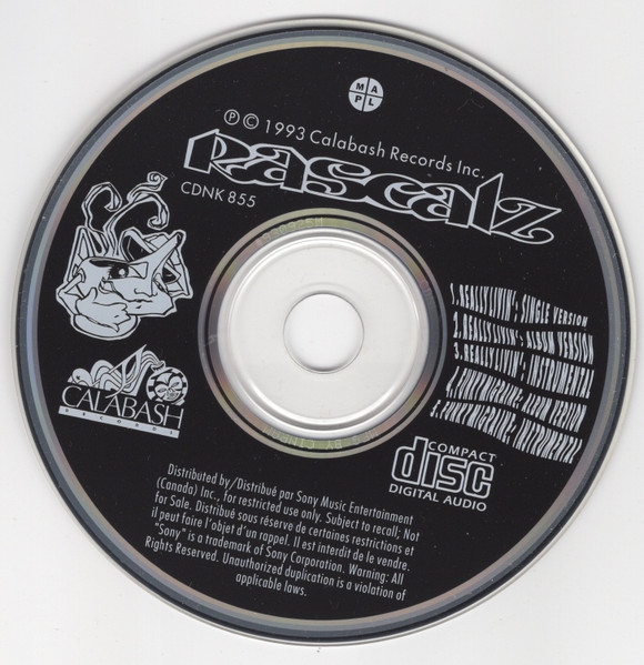 Rascalz - Really Livin' / Funky Migraine (CD, EP, Maxi) (Near Mint (NM or M-))
