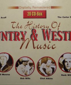 Various - The History Of Country & Western Music  (20xCD, Comp, RM + Box, Comp) (Near Mint (NM or M-))