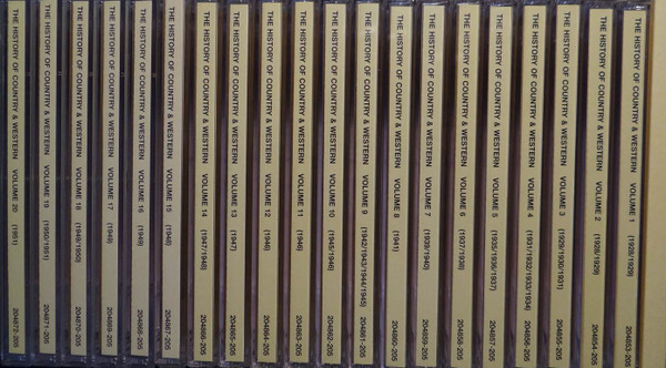Various - The History Of Country & Western Music (20xCD, Comp, RM + Box, Comp) (Near Mint (NM or M-)) - Image 3