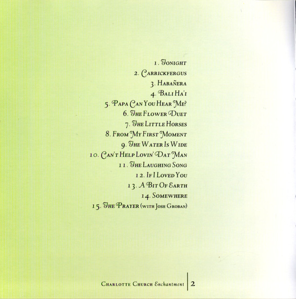 Charlotte Church - Enchantment (CD, Album) (Mint (M)) - Image 5