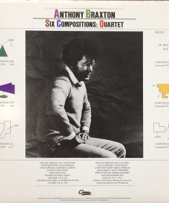 Alternative view of Anthony Braxton - Six Compositions: Quartet (LP, Album) (Very Good Plus (VG+))