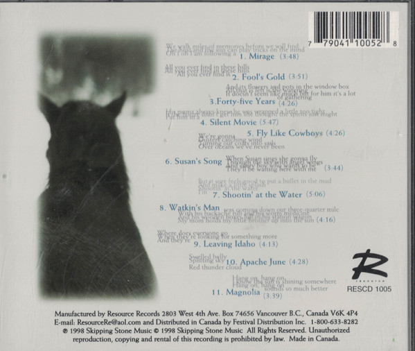 Allen Dobb - Horses And Hills (CD, Album) (Near Mint (NM or M-)) - Image 2