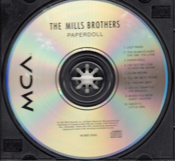 The Mills Brothers - Paper Doll (CD, Comp, RE) (Near Mint (NM or M-)) - Image 3