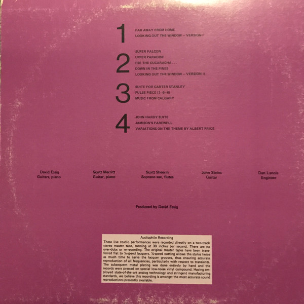 David Essig - In The Tradition (2xLP, Album) (Near Mint (NM or M-)) - Image 2