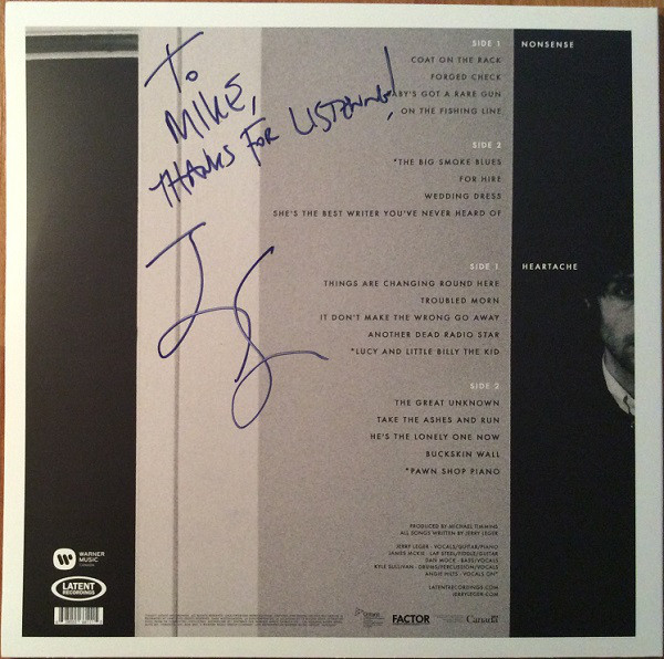 Jerry Leger - Nonsense And Heartache (2xLP, Album) (Near Mint (NM or M-)) - Image 2
