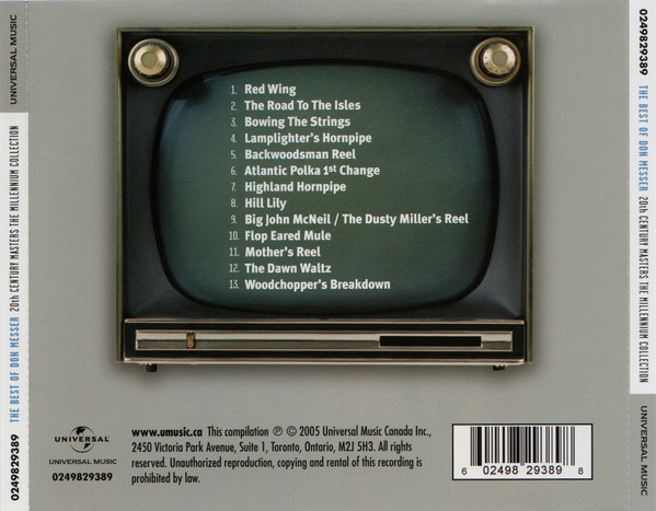 Don Messer - The Best Of Don Messer (CD, Comp) (Near Mint (NM or M-)) - Image 2