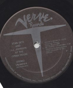 Stan Getz And J.J. Johnson - At The Opera House (LP, Album, RE) (Near Mint (NM or M-)) - Image 3