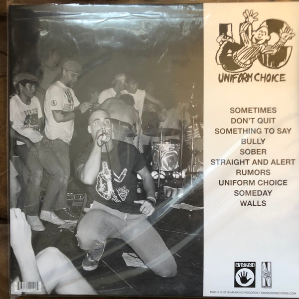 Uniform Choice - Uniform Choice (LP, Album, RE, RM, Red) (Near Mint (NM or M-)) - Image 3
