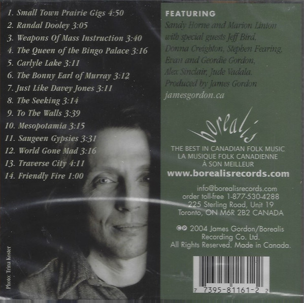 James Gordon - Endomusia (CD, Album) (Near Mint (NM or M-)) - Image 2