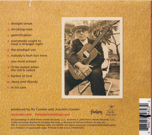 Ry Cooder - The Prodigal Son (CD, Album) (Near Mint (NM or M-)) - Image 2