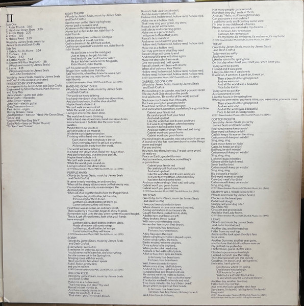 Seals & Crofts - I And II (2xLP, Comp, uni) (Mint (M)) - Image 4