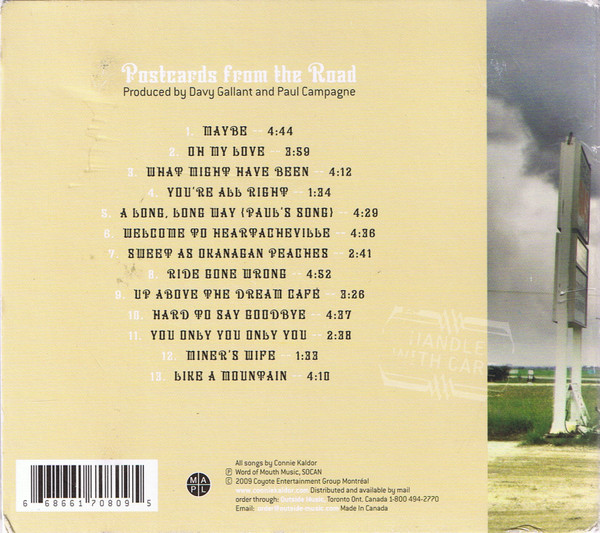 Connie Kaldor - Postcards From The Road (CD, Album) (Mint (M)) - Image 2