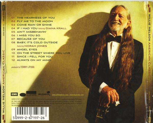 Willie Nelson - American Classic (CD, Album) (Mint (M)) - Image 2