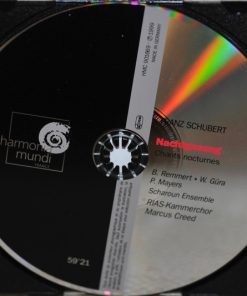 Alternative view of Franz Schubert - Birgit Remmert, Werner Güra, Philip Mayers, Scharoun Ensemble Berlin, RIAS-Kammerchor, Marcus Creed - Nachtgesang = Chants Nocturnes (CD, Album) (Mint (M))