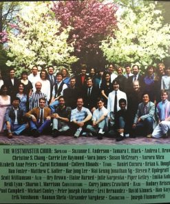 Alternative view of Westminster Choir, Joseph Flummerfelt, Johannes Brahms - Singing For Pleasure - The Westminster Choir Sings Brahms (CD) (Mint (M))