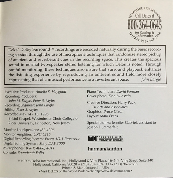 Westminster Choir, Joseph Flummerfelt, Johannes Brahms - Singing For Pleasure - The Westminster Choir Sings Brahms (CD) (Mint (M)) - Image 5