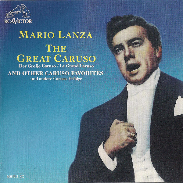 Mario Lanza - The Great Caruso And Other Caruso Favorites (CD, Album, Comp, RM) (Mint (M))