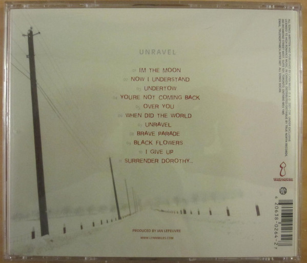 Lynn Miles - Unravel (CD, Album) (Near Mint (NM or M-)) - Image 2