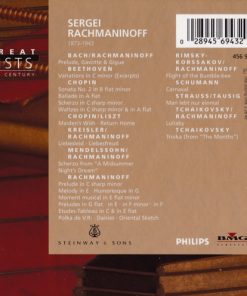 Alternative view of Sergei Vasilyevich Rachmaninoff - Sergei Rachmaninoff (2xCD, Comp) (Mint (M))