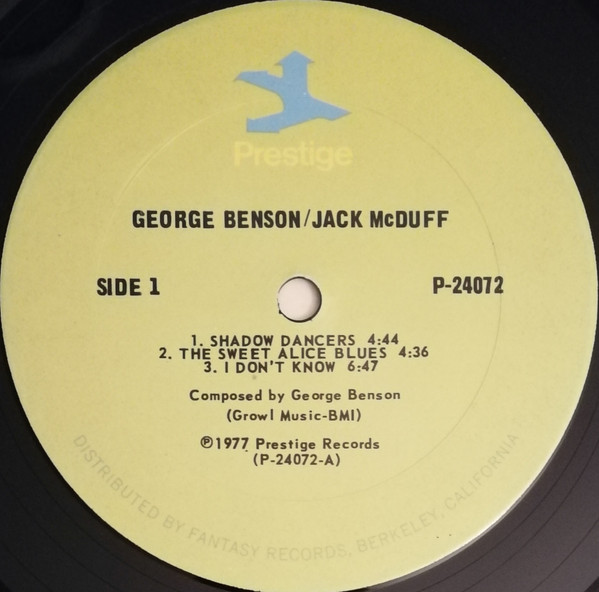 George Benson / Brother Jack McDuff - George Benson / Jack McDuff (2xLP, Comp, RM, Gat) (Near Mint (NM or M-)) - Image 3