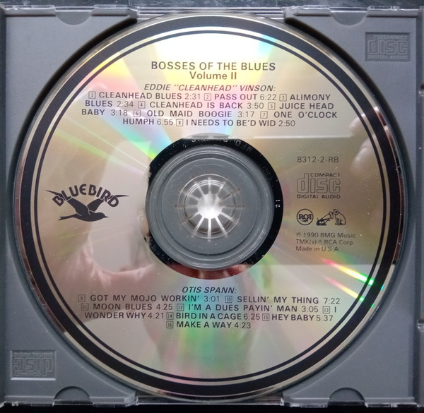 Eddie "Cleanhead" Vinson And Otis Spann - Bosses Of The Blues, Volume II (CD, Comp, RM) (Near Mint (NM or M-)) - Image 3