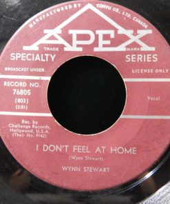 Wynn Stewart - I Don't Feel At Home (7") (Near Mint (NM or M-))