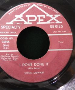 Alternative view of Wynn Stewart - I Don't Feel At Home (7") (Near Mint (NM or M-))
