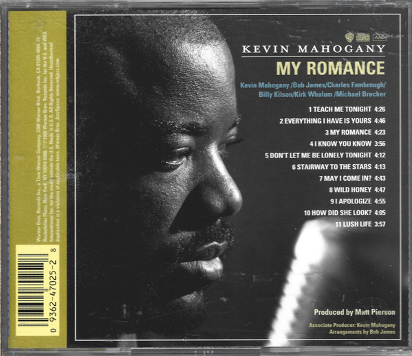 Kevin Mahogany - My Romance (CD, Album) (Mint (M)) - Image 2
