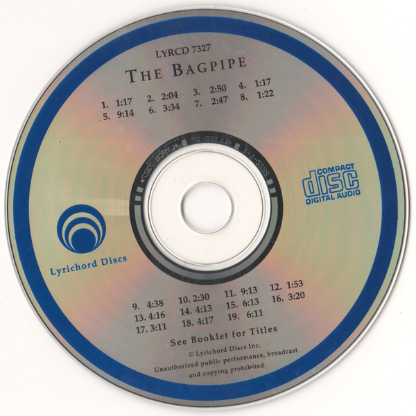 Various - The Bagpipe (CD, Comp, RE, RM) (Near Mint (NM or M-)) - Image 3