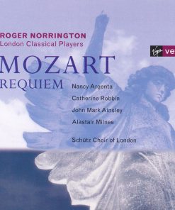 Roger Norrington, Nancy Argenta, Catherine Robbin, Alastair Miles, The Schütz Choir Of London - Mozart Requiem (CD, RE) (Near Mint (NM or M-))