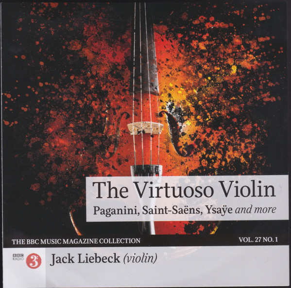 Jack Liebeck - The Virtuoso Violin: Paganini, Saint-Saëns, Ysaÿe And More (CD, Comp) (Near Mint (NM or M-))
