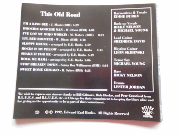 Eddie Burks - This Old Road (CD, Album) (Near Mint (NM or M-)) - Image 3