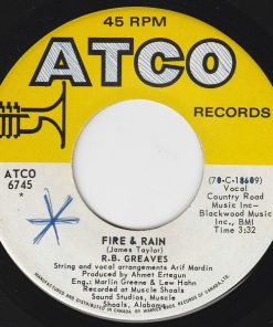 R.B. Greaves - Fire & Rain (7", Single) (Near Mint (NM or M-))