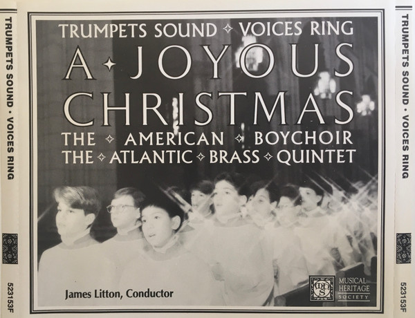 The American Boychoir, Atlantic Brass Quintet, James Litton - Trumpets Sound • Voices Ring (A Joyous Christmas) (2xCD) (Mint (M))