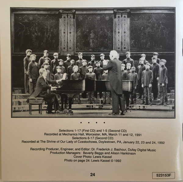 The American Boychoir, Atlantic Brass Quintet, James Litton - Trumpets Sound • Voices Ring (A Joyous Christmas) (2xCD) (Mint (M)) - Image 4