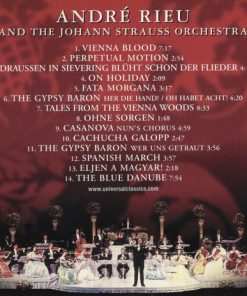 Alternative view of André Rieu, Johann Strauß Orchestra - 100 Years Of Strauss (CD, Album) (Mint (M))