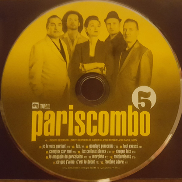 Paris Combo - 5 (CD, Album) (Mint (M)) - Image 5