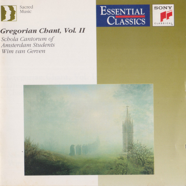 Wim van Gerven - Gregorian Chant, Vol. II (CD) (Mint (M))